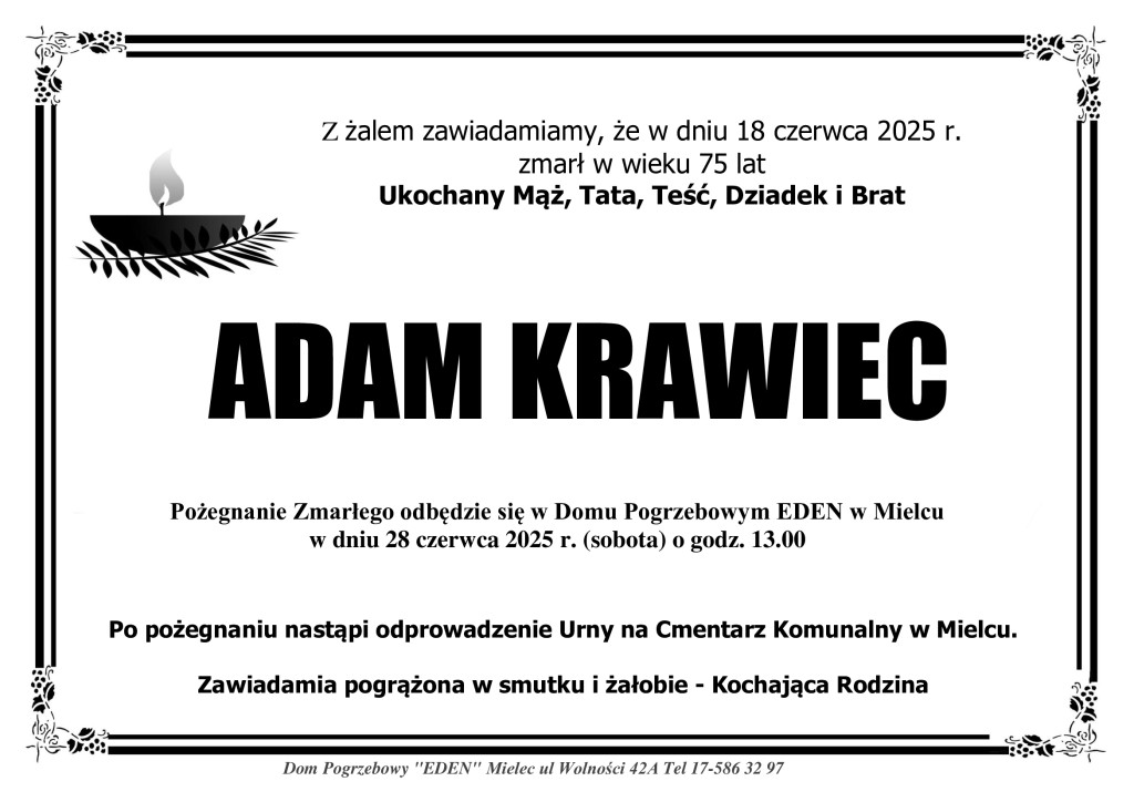 You are currently viewing ADAM KRAWIEC